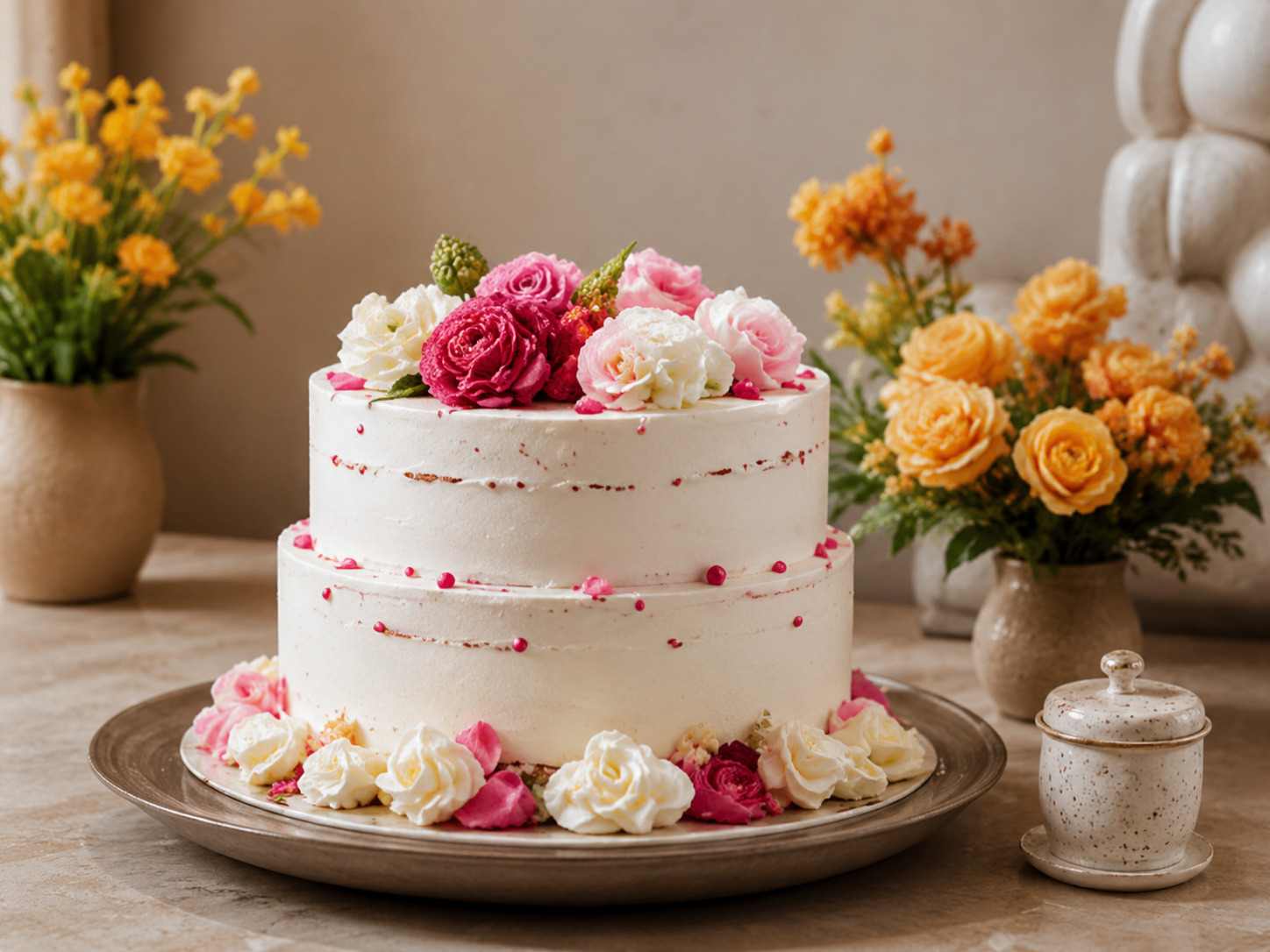 Cakes & Flowers
